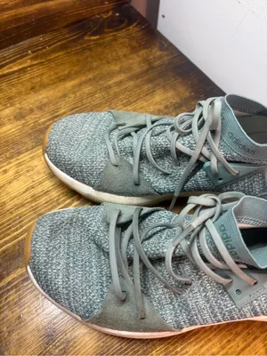 Adidas Green Cloudfoam‎ Quesa Sneakers Size 9 thumbnail 4