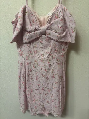 Altar'd State Floral Romper thumbnail 2