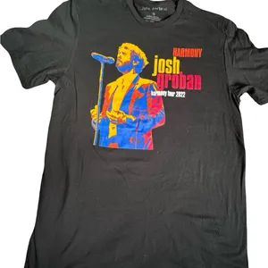 🎤🖤 Josh Groban Harmony Tour 2022 T-Shirt 👕 Black Size M – Concert Merch ✨🔥 thumbnail 5