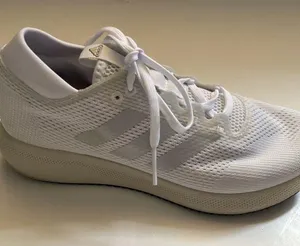 ADIDAS Edge Flex Running Sz 7.5-White and Silver thumbnail 10