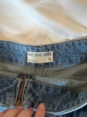 Free People Denim Skirt thumbnail 4