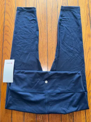 Lululemon Wunder Train High Rise 25” True Navy Size 14 NWT thumbnail 1