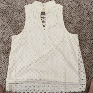 Ivory lace swing top Size L thumbnail 3