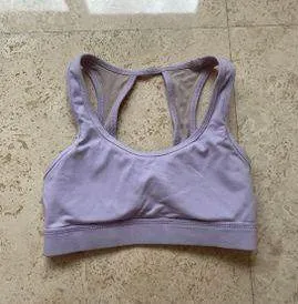 Til You Collapse Lilac Sports Bra Purple Size XXS thumbnail 2