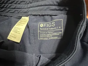 Navy Blue FIGS Zamora Jogger Scrub Pants thumbnail 2