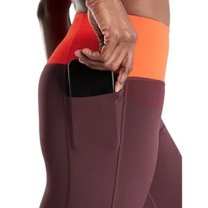 Athleta Women’s Tenacity 7/8 Tight in Powerlift Size S Antique Burgundy 487732 thumbnail 4