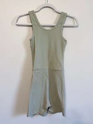 SET Active Sportbody Bodysuit Shortysuit Size Small Active Athletic Romper Green thumbnail 5