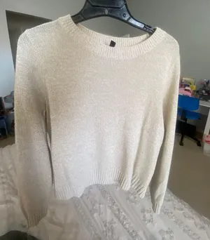 Beige Lightweight Sweater thumbnail 1