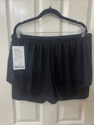Lululemon Lightweight 2 in 1 Running HR Short. 2” shell 5” biker w/pockets thumbnail 8