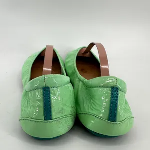 Tieks Mint Patent Full-Grain Leather Ballet Flats Split Sole Packable Mint 9 thumbnail 5
