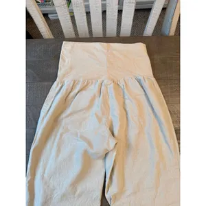 Just Living Women's Beige Wide Leg Linen Casual Pants Size Small thumbnail 8