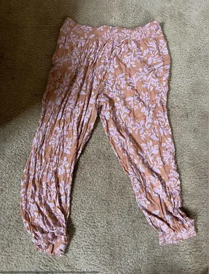 Aerie Floral Balloon Pants thumbnail 2