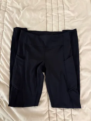 Lululemon Black Speed Up Leggings 28” *Full-On Luxtreme thumbnail 3