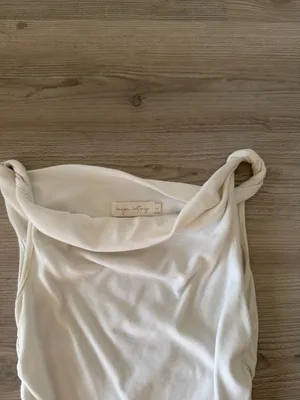 Beige Botany Twist Strap Tank Top Size L thumbnail 2