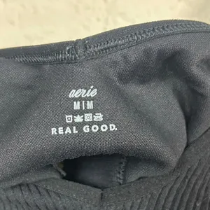 Aerie Black Active Bra Tank size M thumbnail 4
