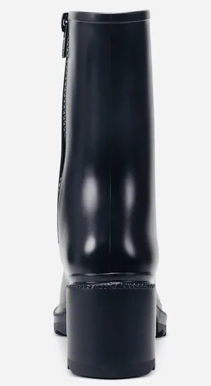 INC International Concepts Women's Everett Rain Boots black size 8 thumbnail 3