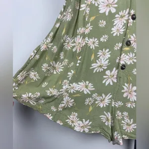 Urban Outfitters Archive Green Floral Maddison Mini‎ Playsuit Romper thumbnail 9