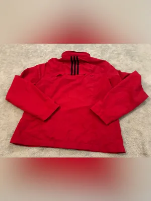 Women’s Adidas Pink Hooded Zip up Jacket Size Medium thumbnail 11