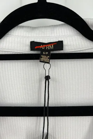 AFRM Santon Top in Blanc Small thumbnail 7