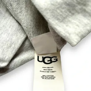 Ugg Kyree Gray Micro Terry Hoodie Size Large thumbnail 5
