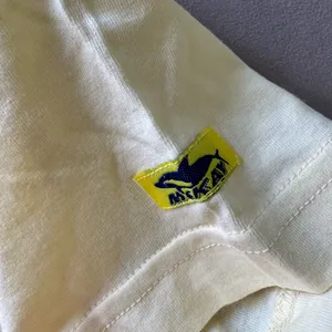 Vintage McKay Yellow Cotton Basic Tee thumbnail 4