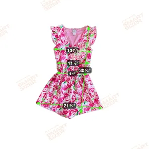 NEW Stella Parker Floral Pink Swim Suit Romper Size Small‎ Modest Shorts thumbnail 9
