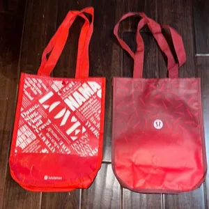 Lululemon small red tote bag set‎ (2) thumbnail 2