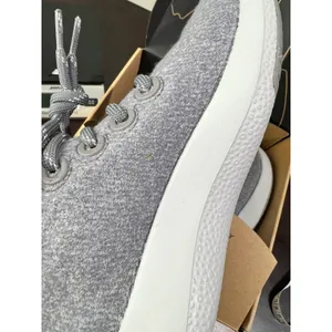 NIB Allbirds Wool Runner-Up Mizzle Grey Water-Repellent Sneakers Size 6 thumbnail 15