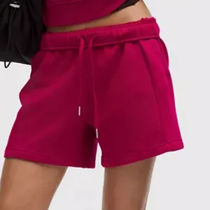 lululemon athletica Fuchsia 5inch Shirt Terry Size 8 thumbnail 1
