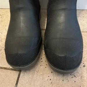 Vintage‎ LL Bean Boots Rain Boots Black Rubber Women's Size 9 thumbnail 4