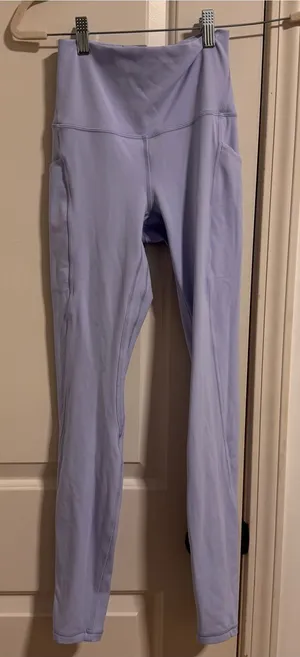 lululemon athletica Light Lavender High-Rise Leggings with Side Pockets thumbnail 1