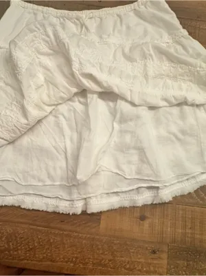 ABERCROMBIE Vintage‎ Tiered Cotton Mini Skirt Y2K thumbnail 3