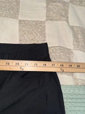 Lululemon City Sleek 5 Pocket Wide-Leg High Rise 7/8 Length Pant Black size 31 thumbnail 3