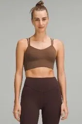 Like a Cloud Lululemon Longline Bra Light Support B/C Cup thumbnail 1