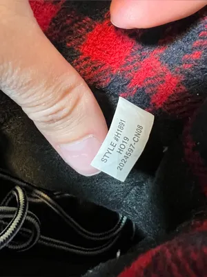 J. Crew‎ Perfect Winter Leather Red Plaid Flannel Winter Duck Boots H1891 Size 8 thumbnail 11