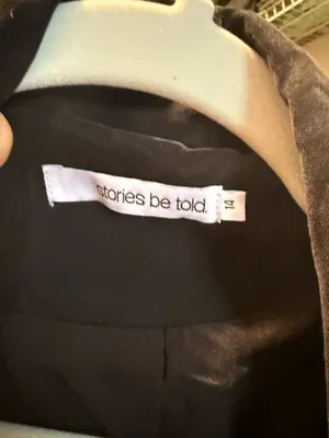 Black blazer Stories Be Told Size 14 thumbnail 6