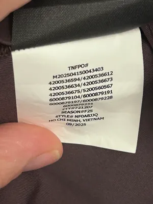 The North Face TNF X SKIMS Refina Short Sleeve Top Phoenix Small New thumbnail 7