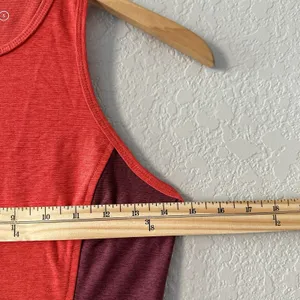 Outdoor Voices Athena Colorblock Tank Dress Small Red‎ Maroon Racerback Athletic thumbnail 11
