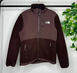 The North Face Chocolate Brown Denali Polartec Fleece Jacket size M Medium AC6W thumbnail 1