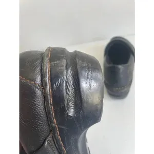 Women's BOC Black Leather Clogs Size 7‎ GUC! thumbnail 5