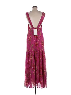 NWT Sezane Titania in Helena Fuchsia Pink Maxi Tank Dress 36 / US 4 thumbnail 6