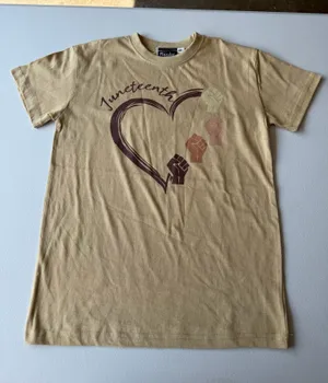 Youth Medium Juneteenth Graphic T-Shirt – Popular Sports thumbnail 1