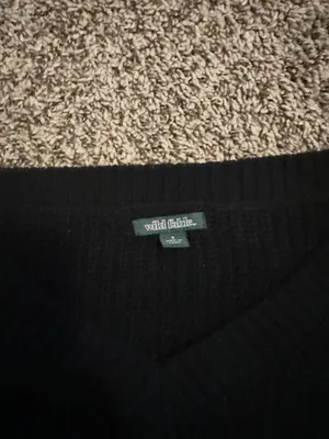 Target black cropped sweater thumbnail 2