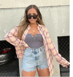 Chic By Ally B button down top thumbnail 5