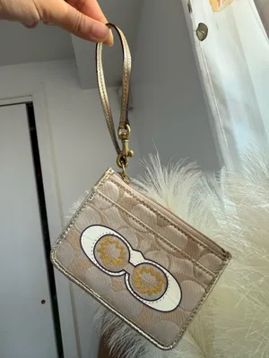 Vintage Coach Poppy Mini Skinny ID Card Case thumbnail 11