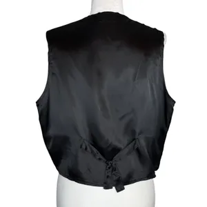 Vintage 90s Basic Editions Halloween Sleeveless Vest XL Pumpkin Witch Frogs Bats thumbnail 8