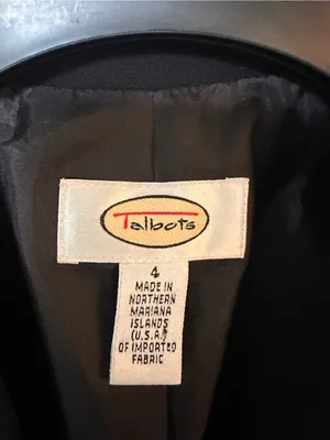 Talbots - Women's Black Blazer Jacket - Perfect Condition! thumbnail 4