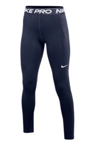 FLAWED Nike Navy Blue Pro 365 Tight Leggings Size Small thumbnail 1