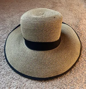 Beach Sun Hat Tan thumbnail 2