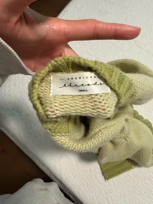 American Threads Sweater Cropped thumbnail 3